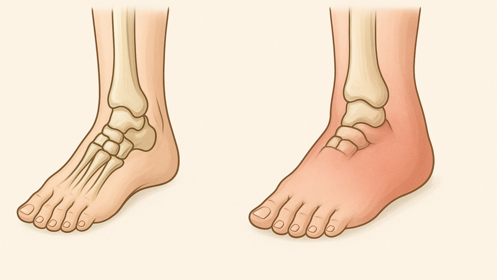 Bacakta Şişme Neden Olur